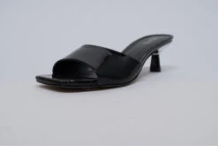 MICHAEL KORS SANDALE À TALON NOIR FEMME